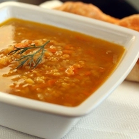 Paprasta lęšių sriuba