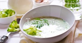 Trinta jogurtinė agurkų sriuba